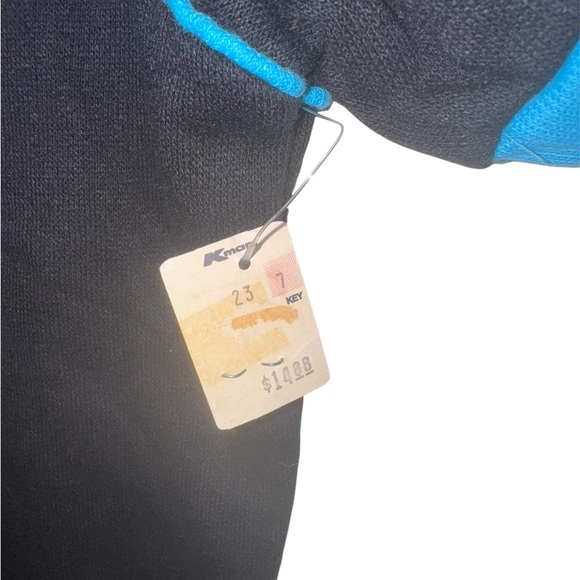 Vintage 70s MacGregor V-Neck Short Sleeve Sweater M – Blue Trim NWT Made in USA - Picture 3 of 6